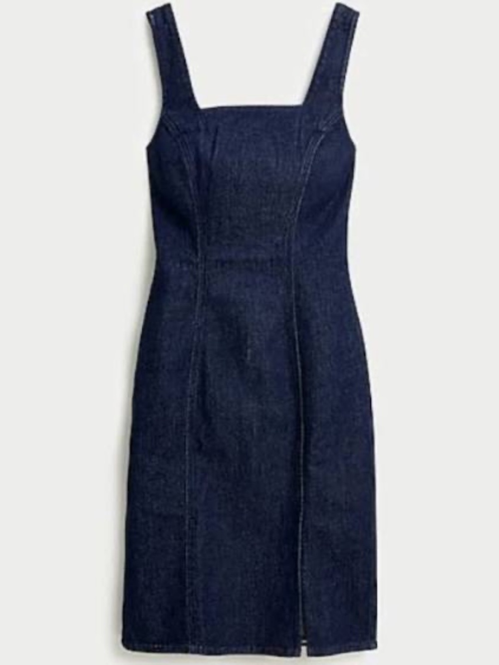 J Crew Denim midi dress in Nantucket - size 4 - Picture 1 of 1